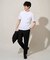 【接触冷感/UVカット/洗濯機で洗える/毛玉になりにくい】シルケットスムースクルーネックスマートＴシャツ