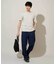 【接触冷感/UVカット/洗濯機で洗える/毛玉になりにくい】シルケットスムースクルーネックスマートＴシャツ
