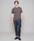 【接触冷感/UVカット/洗濯機で洗える/毛玉になりにくい】シルケットスムースクルーネックスマートＴシャツ