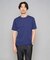 【接触冷感/UVカット/洗濯機で洗える/毛玉になりにくい】シルケットスムースクルーネックスマートＴシャツ