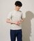 【接触冷感/UVカット/洗濯機で洗える/毛玉になりにくい】シルケットスムースクルーネックスマートＴシャツ