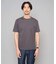 【接触冷感/UVカット/洗濯機で洗える/毛玉になりにくい】シルケットスムースクルーネックスマートＴシャツ