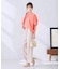 【接触冷感/UVカット/コットン 100%】タックドルマンスリーブカットソー