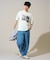 【接触冷感】フォトプリントワイドシルエットカットソー
