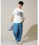 【接触冷感】フォトプリントワイドシルエットカットソー