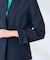 【接触冷感/イージーケア/UVカット/吸水速乾】サマーストレッチキーネックジャケット