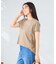 【接触冷感/UVカット】バックタックエンボスロゴＴシャツ