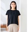 【接触冷感/UVカット】バックタックエンボスロゴＴシャツ