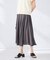 エアリーサテンフレアスカート