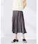 エアリーサテンフレアスカート