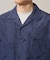 【イージーケア/洗濯機で洗える/速乾/接触冷感/毛玉になりにくい】センガプリントゴブソテオープンカラーシャツ
