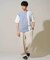 【雑誌MonoMax６月号掲載】オックスストレッチオーバーパンツ【イージーケア/洗濯機で洗える/シワになりにくい/接触冷感/ストレッチ】