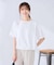 裾ドロストロゴTシャツ