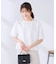裾ドロストロゴTシャツ