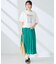 裾ドロストロゴTシャツ