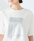 裾ドロストロゴTシャツ