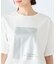 裾ドロストロゴTシャツ