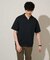【イージーケア/洗濯機で洗える/接触冷感/毛玉になりにくい】ダブルフェイスワイドシルエットスキッパーポロ