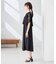 メッシュレイヤードワンピース