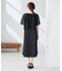 メッシュレイヤードワンピース