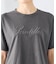 【接触冷感/UVカット/コットン100%】ロゴゆるTシャツ