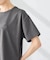 【接触冷感/UVカット/コットン100%】ロゴゆるTシャツ