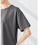 【接触冷感/UVカット/コットン100%】ロゴゆるTシャツ