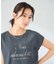 楊柳プリントTシャツ
