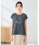 楊柳プリントTシャツ