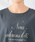 楊柳プリントTシャツ