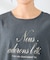 楊柳プリントTシャツ