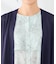 バックプリーツトッパーカーディガン