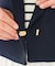 【洗える】クロップド丈テーラードジレ