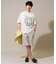 【接触冷感/洗濯機で洗える/イージーケア/毛玉になりにくい】フォトプリントワイドシルエットカットソー