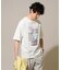 【接触冷感/洗濯機で洗える/イージーケア/毛玉になりにくい】フォトプリントワイドシルエットカットソー