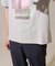 【接触冷感/洗濯機で洗える/イージーケア/毛玉になりにくい】フォトプリントワイドシルエットカットソー