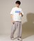 【接触冷感/洗濯機で洗える/イージーケア/毛玉になりにくい】フォトプリントワイドシルエットカットソー