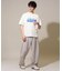 【接触冷感/洗濯機で洗える/イージーケア/毛玉になりにくい】フォトプリントワイドシルエットカットソー