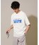 【接触冷感/洗濯機で洗える/イージーケア/毛玉になりにくい】フォトプリントワイドシルエットカットソー
