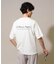 【接触冷感/洗濯機で洗える/イージーケア/毛玉になりにくい】フォトプリントワイドシルエットカットソー