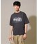 【接触冷感/洗濯機で洗える/イージーケア/毛玉になりにくい】フォトプリントワイドシルエットカットソー