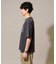 【接触冷感/洗濯機で洗える/イージーケア/毛玉になりにくい】フォトプリントワイドシルエットカットソー