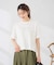 【接触冷感】クロップドロゴTシャツ