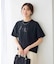 【接触冷感】クロップドロゴTシャツ
