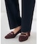ストレッチデニムストレートパンツ