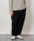 【撥水/ストレッチ/洗濯機で洗える/イージーケア/毛玉になりにくい】ナイロンピケストレッチイージーバルーンパンツ