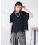 ウェーブレースヘムTシャツ