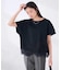 ウェーブレースヘムTシャツ