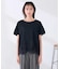 ウェーブレースヘムTシャツ