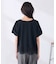 ウェーブレースヘムTシャツ